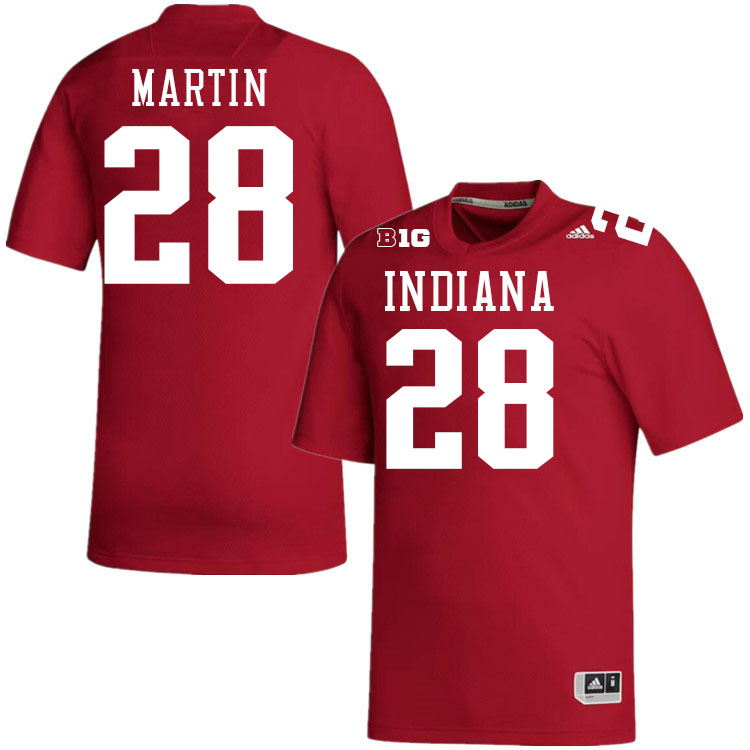 Khobie Martin Indiana Jerssey,Indiana University Hooisers Football Jersey,Uniforms-Crimson